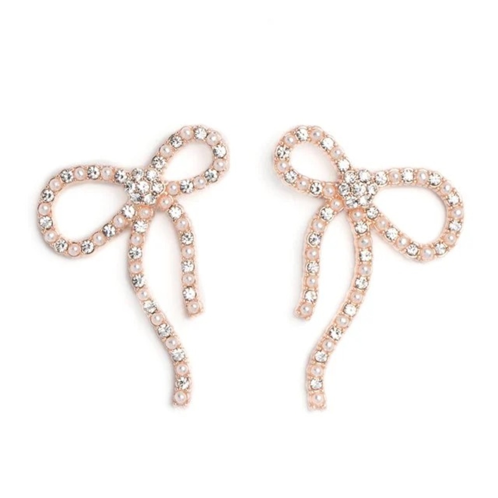 Deluxe Duet - Rose Gold Earrings